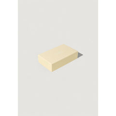 Beige Leather Keychain