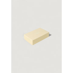 Beige Leather Keychain