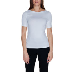 White Viscose T-Shirt