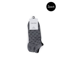 Gray Elastane Socks