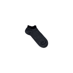 Gray Elastane Socks