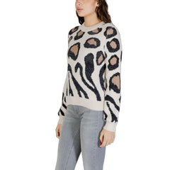 Beige Nylon Sweatshirt