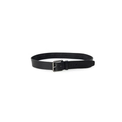 Black Leather Regular Belt