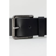 Black Leather Regular Belt
