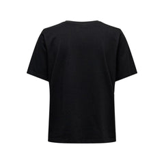 Black Cotton T-Shirt