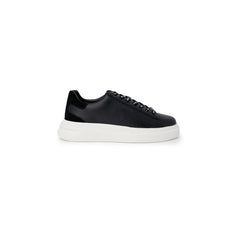Black Polyethylene Low Top Sneakers