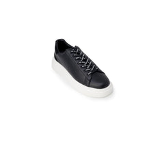 Black Polyethylene Low Top Sneakers