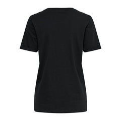 Black Cotton T-Shirt