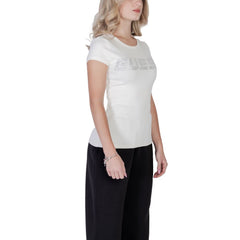 تي شيرت قطني كريمي