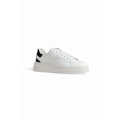 Black And White Polyethylene Sneakers