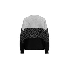 Gray Marabou Sweatshirt