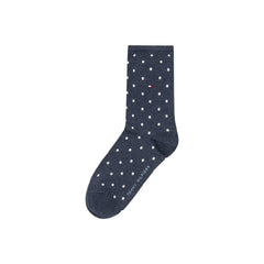 Blue Cotton Socks
