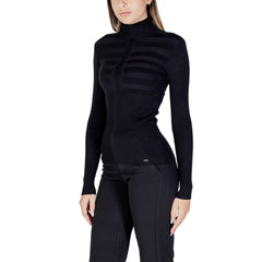 Black Viscose Turtleneck