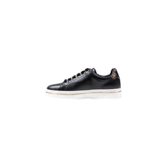 Black Polyethylene Low Top Sneakers