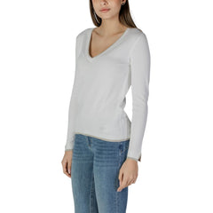 White Viscose Sweatshirt