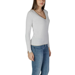 White Viscose Sweatshirt