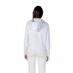 White Viscose Hoodie