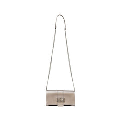 Gray Polyester Handbag