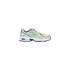 Green Synthetic Athletic Sneakers