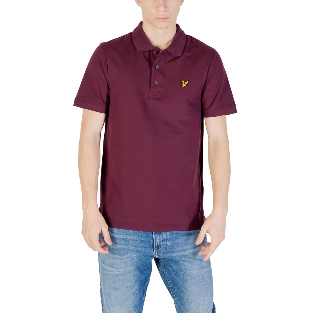 Bordeaux Cotton Polo Shirt