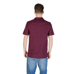 Bordeaux Cotton Polo Shirt
