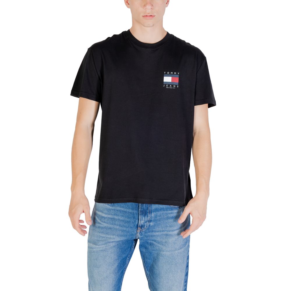 Black Recycled Cotton T-Shirt