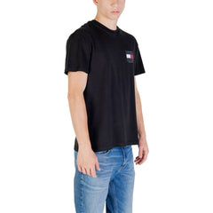 Black Recycled Cotton T-Shirt