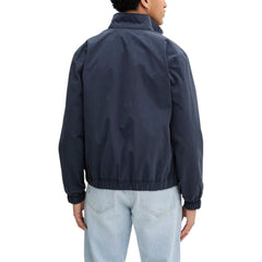 Blue Recycled Polyamide Bomber