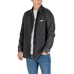 قميص جينز أسود