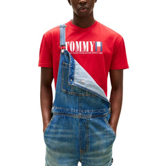 تي شيرت قطن معاد تدويره متعدد الألوان