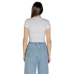 تي شيرت قطن أبيض