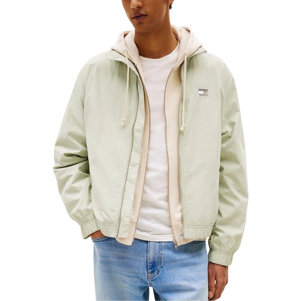 Bicolor Recycled Polyamide Bomber