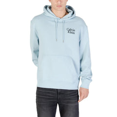 Blue Cotton Hoodie