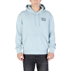 Blue Cotton Hoodie