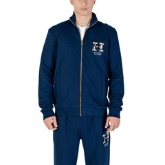 Blue Recycled Cotton Sweatshirt