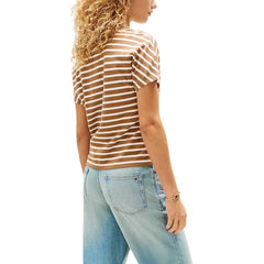 Brown Lyocell T-Shirt