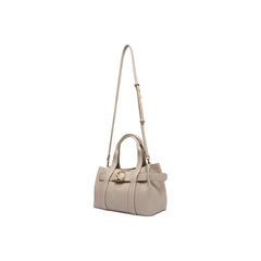 Gray Polyethylene Handbag