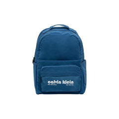 Blue Recycled Polyester Backpack