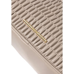 حقيبة يد من البولي إيثيلين البني