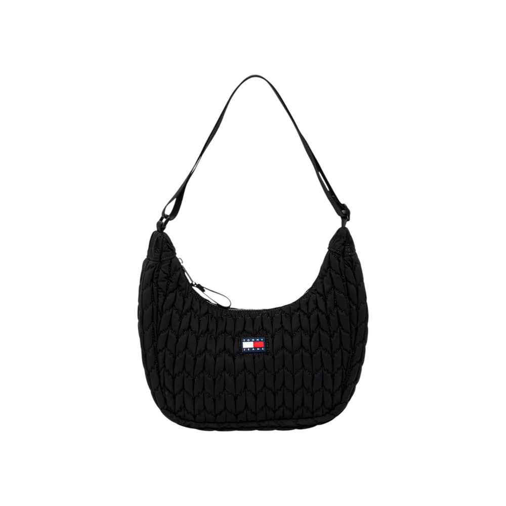 Black Recycled Polyester Handbag