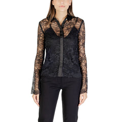 Black Polyamide Blouse
