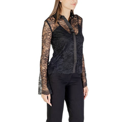 Black Polyamide Blouse