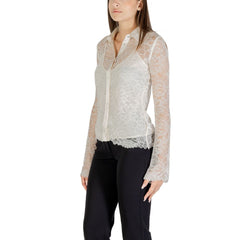 Beige Polyamide Blouse