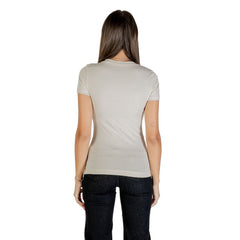 Beige Cotton T-Shirt