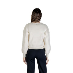 Cream Viscose Cardigan