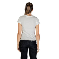 تي شيرت قطن أبيض