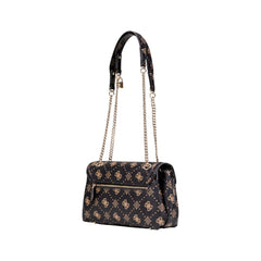 حقيبة يد من البولي إيثيلين البني