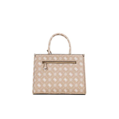 Beige Polyethylene Handbag