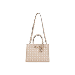 Beige Polyethylene Handbag