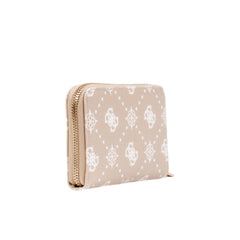 Beige Polyethylene Wallet